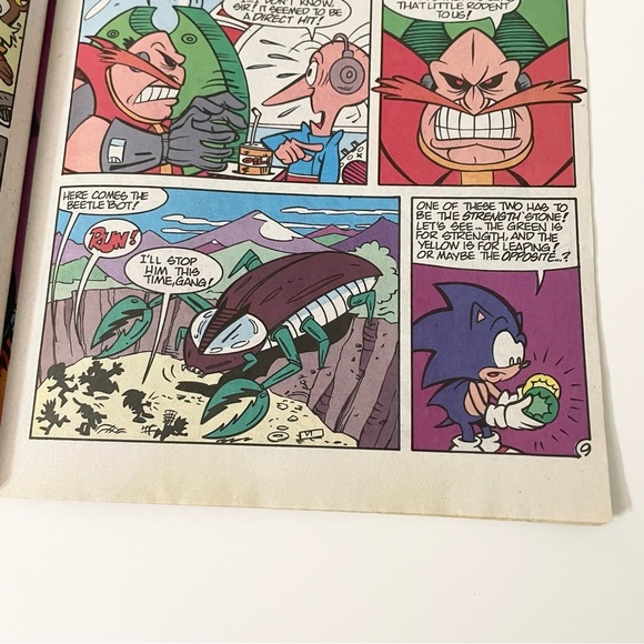 Vintage 1994 Sonic the Hedgehog No 15 Comic Book Dr Robotnik - Picture 13 of 16